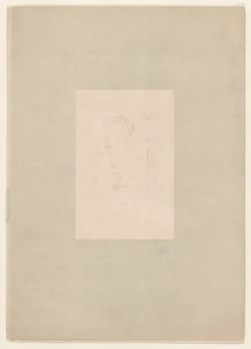 Mermaid by Alexandre-Louis-Marie Charpentier, print, 1871-1909