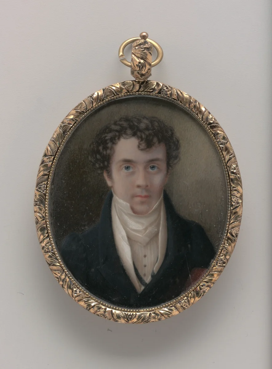 Self-Portrait by George Harvey, artwork, 1830