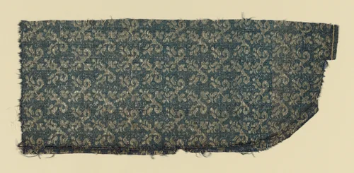 Fragment by Italy, textile, 1625-1675