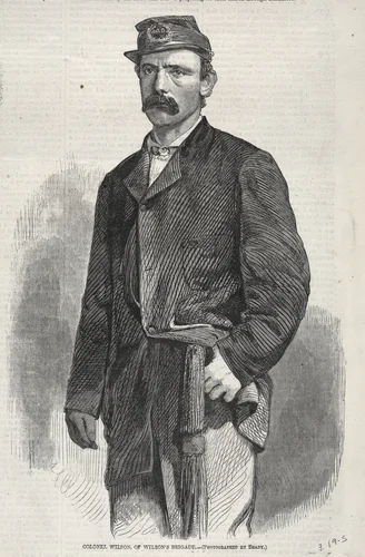 Colonel Wilson, of Wilson's Brigade by Winslow Homer, print, 1861