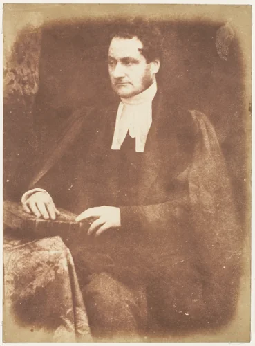 Dr. Arnold by Hill and Adamson, photograph, 1843-1847