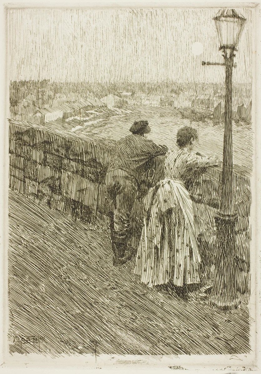 Fisherman at Saint Ives by Anders Zorn, print, 1891