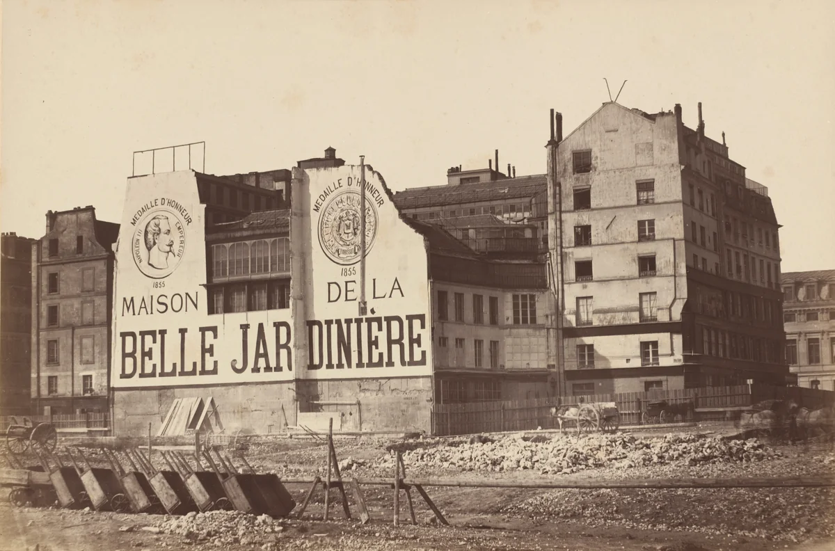 Maison de la Belle Jardinière by French 19th Century, photograph, 1866-1867