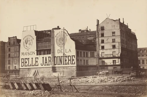 Maison de la Belle Jardinière by French 19th Century, photograph, 1866-1867