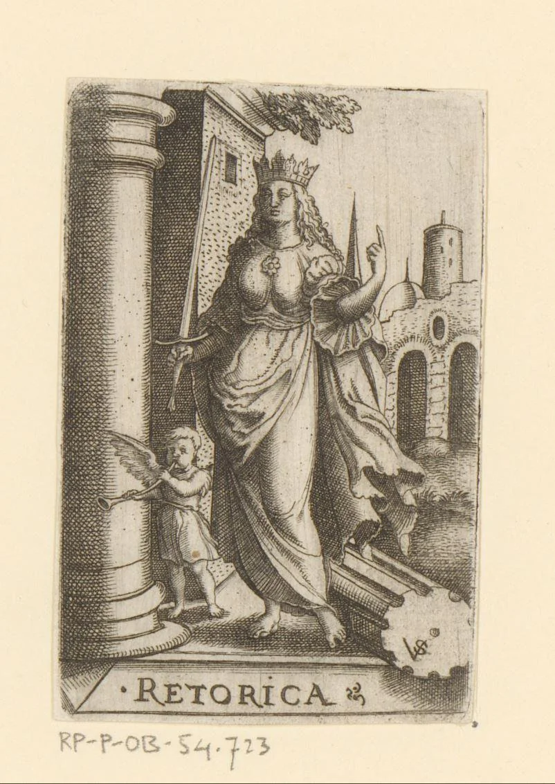 Retorica by Unknown, print, 1524-1562