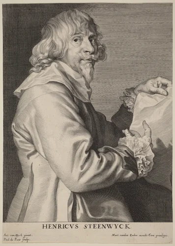 Henricus Steenwyck by Paulus Pontius
Sir Anthony van Dyck, print, 1641