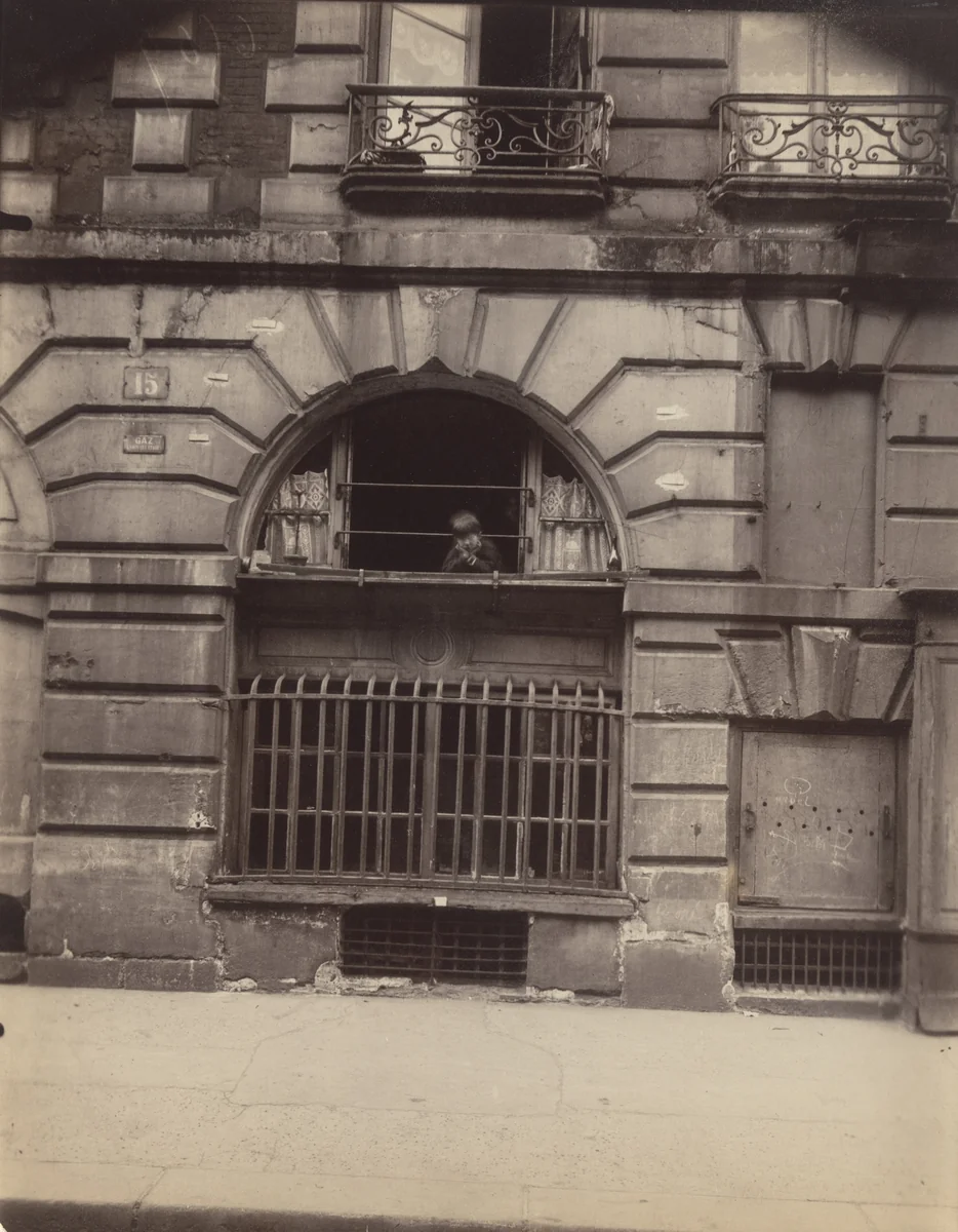 Boutique. Place Dauphine by Eugène Atget, photograph, 1924