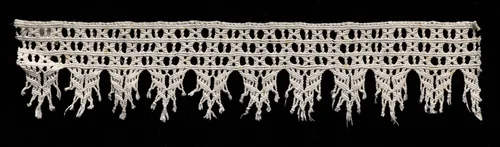 Edging and Points by Unknown, textile, 1500-1599