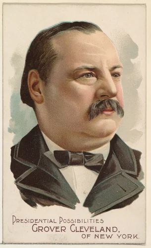 Grover Cleveland of New York, from the Presidential Possibilities series (N124) issued by Duke Sons & Co. to promote Honest Long Cut Tobacco by W. Duke, Sons & Co., print, 1888