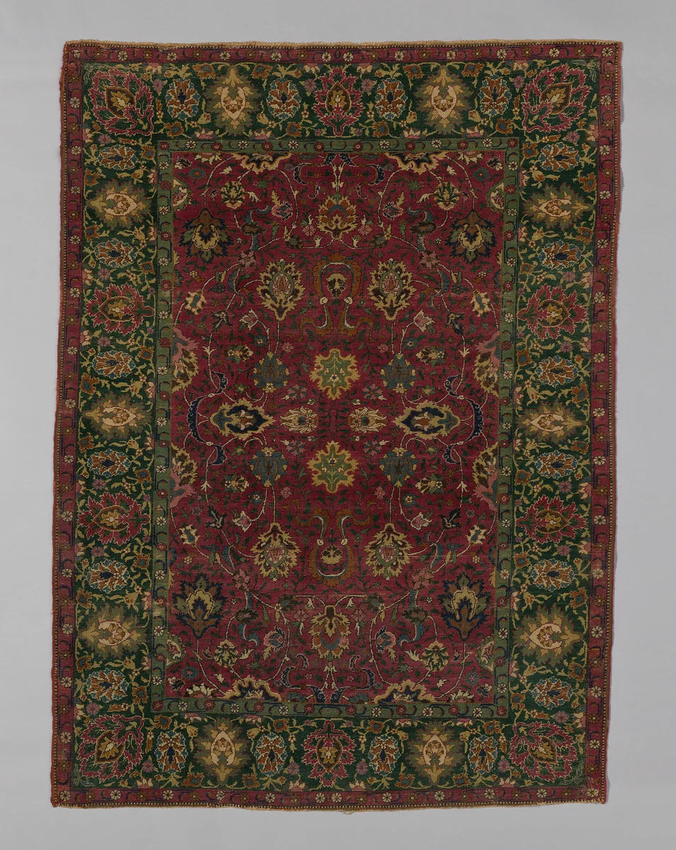 Rug by India, textile, 1401-1600