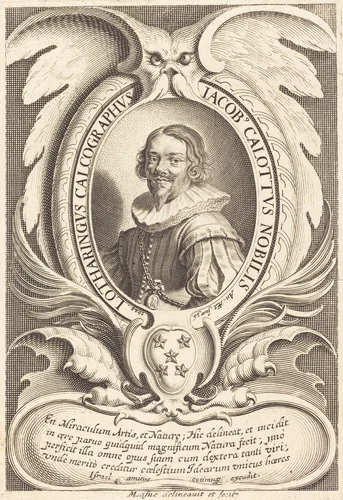 Jacques Callot by Michel Lasne, print, 1590-1667