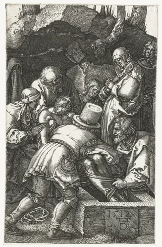 De graflegging by Unknown, print, 1512