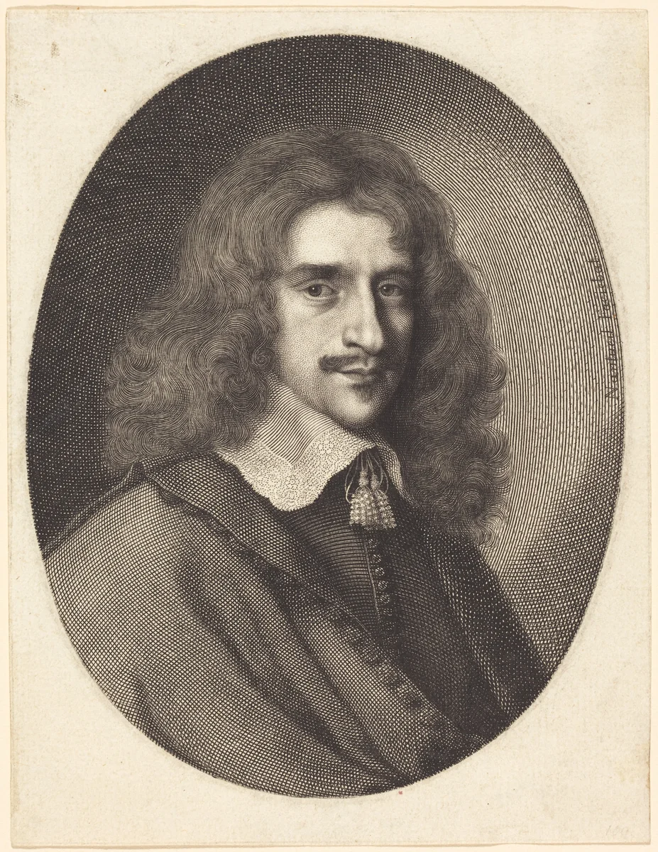 Louis Hesselin by Robert Nanteuil, print, 1650