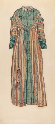 Woman's Dress by Gerald Scalise, index of american design, 1935-1942