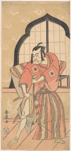 Kabuki Actor Ichikawa Danzō III by Katsukawa Shunshô (勝川春章), print, 1760-1769