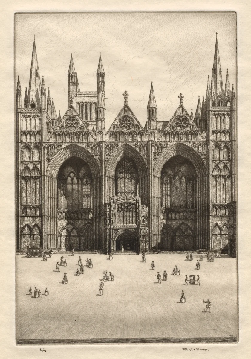 Peterboro by Herbert Gordon Warlow, print, 1925-1935