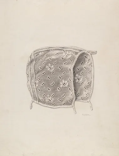 Child's Cap by Raymond Guterl, index of american design, 1938