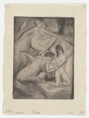 Triad by Arthur B. Davies, print, 1917