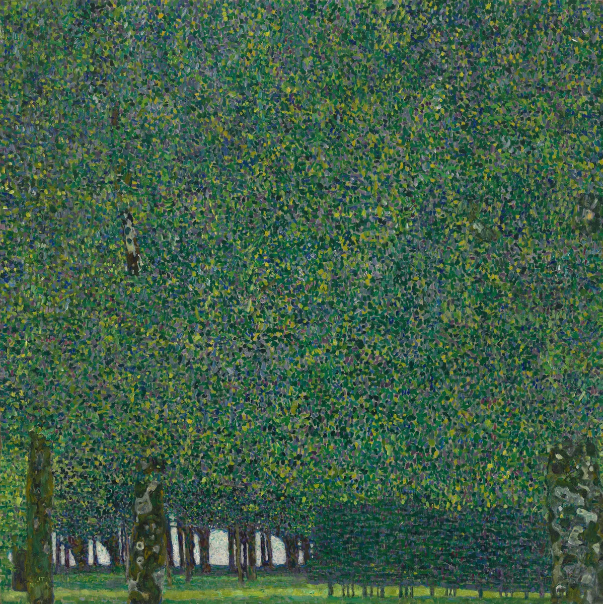 The Park by Gustav Klimt, painting, 1910