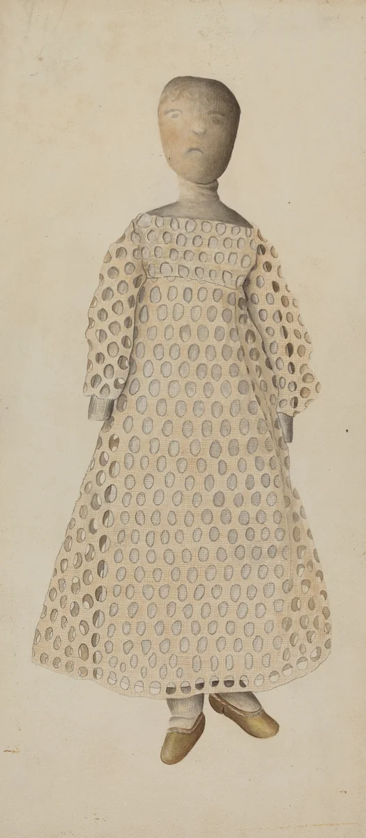 Rag Doll by American 20th Century, index of american design, 1935-1942