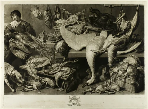 The Game Market by Richard Earlom, print, 1783