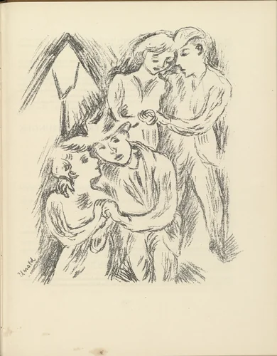 Untitled (plate, page 169) from the periodical Münchner Blätter für Dichtung und Graphik, vol. 1, no. 11/12 (December 1919) by Max Unold, periodical, 1919