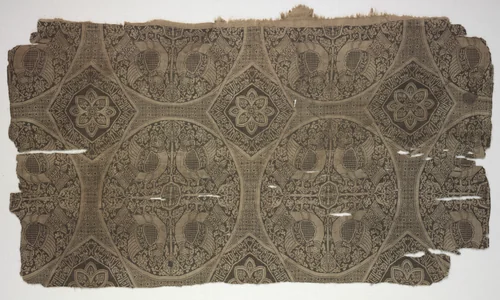 Fragment by Unknown, textile, 1080-1975
