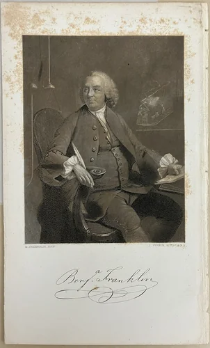 Benjamin Franklin by Charles Turner, other, 1794-1857