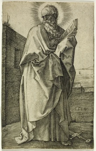 St. Paul by Albrecht Dürer, print, 1514