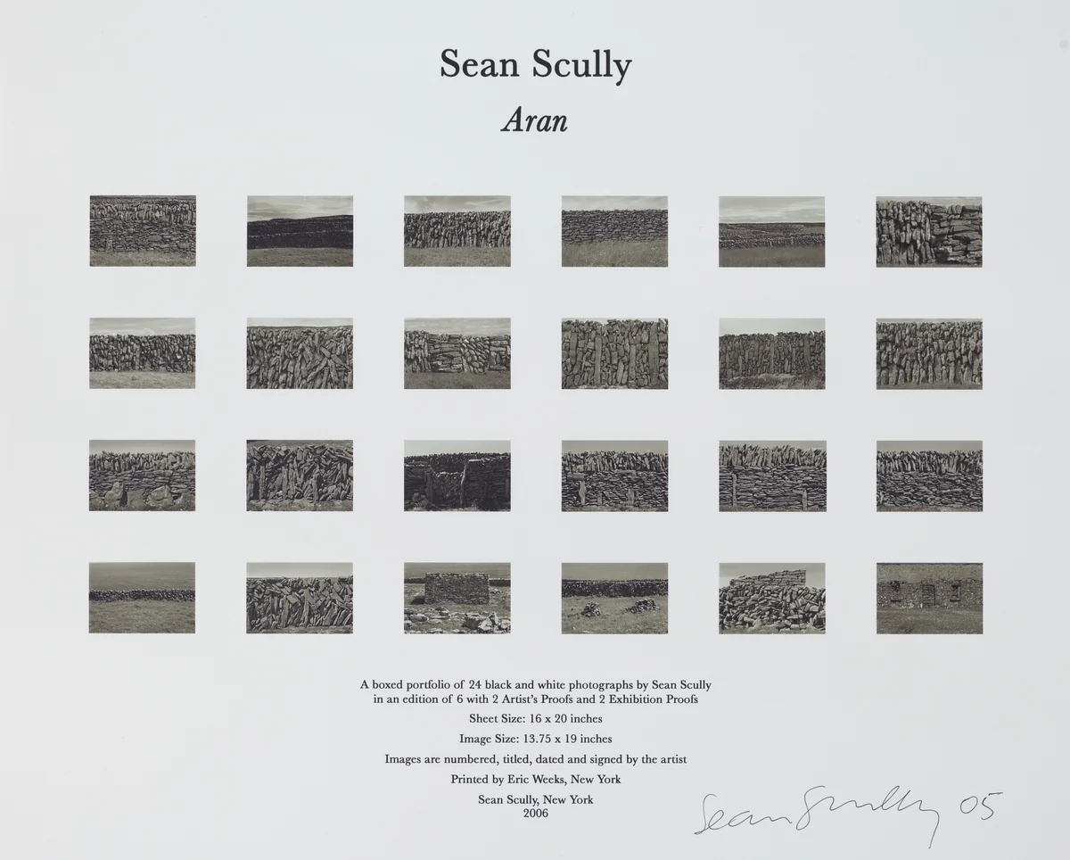 Aran by Sean Scully, portfolio, 1945-2007