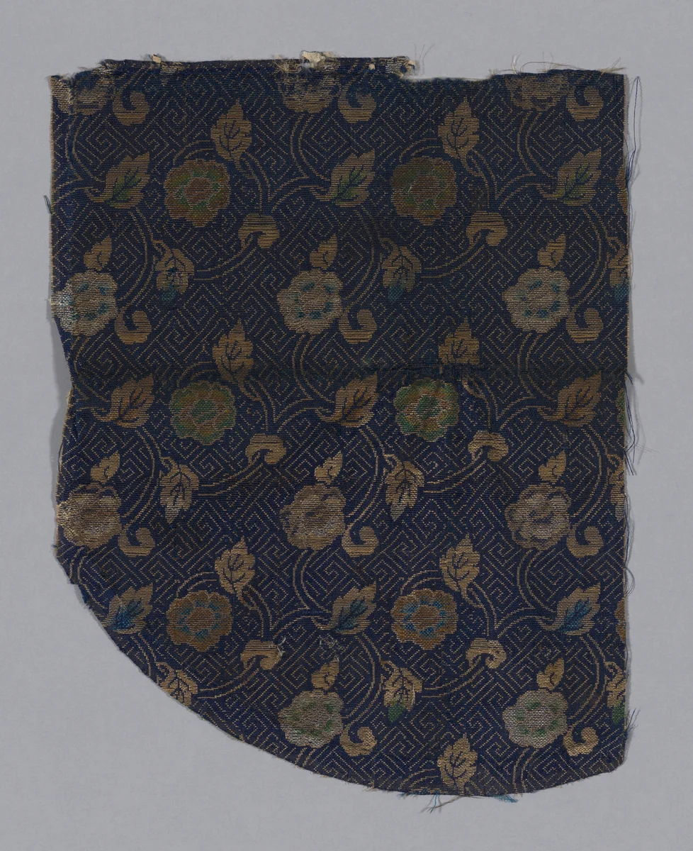 Fragment by Japan, textile, 1601-1700