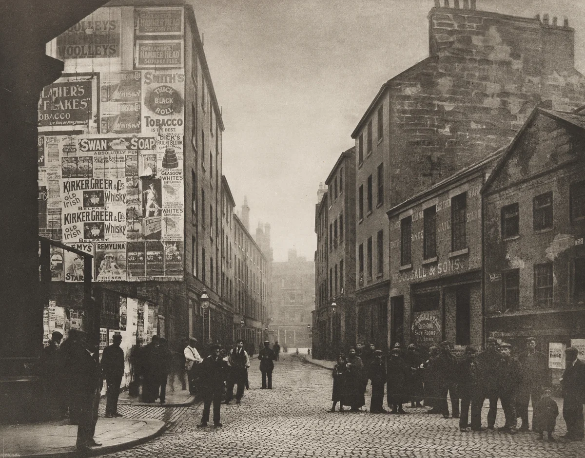 Bridgegate from Corner of Market Street by Thomas Annan, photograph, 1899