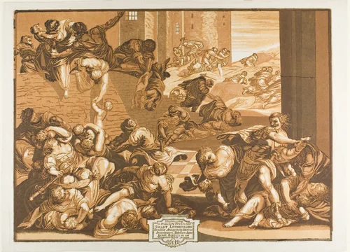 The Massacre of the Innocents, from Opera Selectiora by John Baptist Jackson, print, 1739