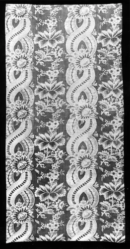 Panel by Meillier et Cie, textile, 1790-1810