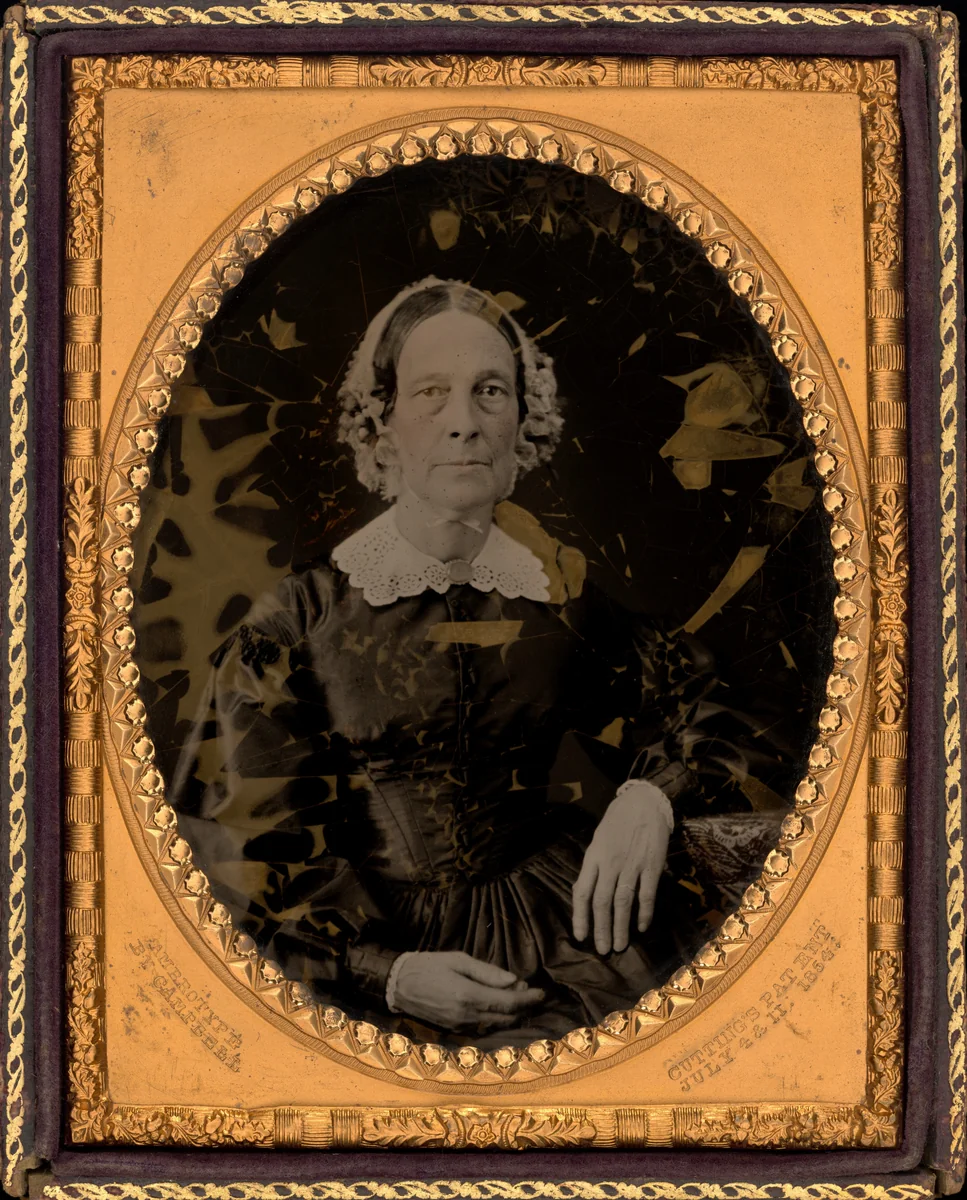 Mrs. Gideon Lane by Hamilton Campbell, photograph, 1855