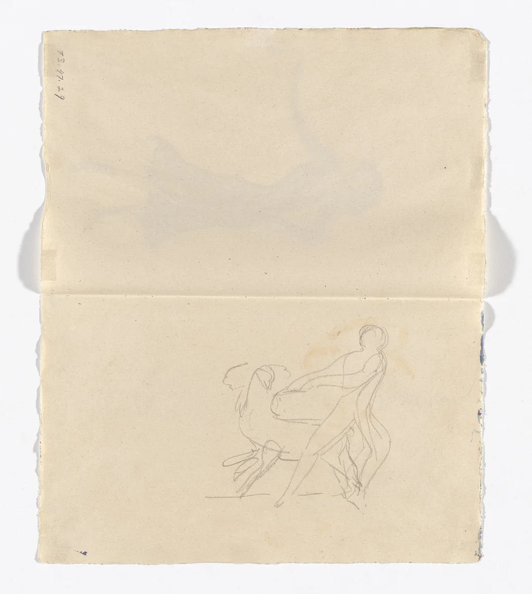 Costume design for artist's ballet Orphée of the Quat-z-arts by Florine Stettheimer, drawing, 1912