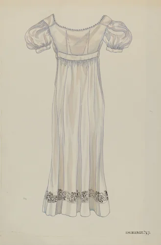 Day Dress by Irene M. Burge, index of american design, 1937