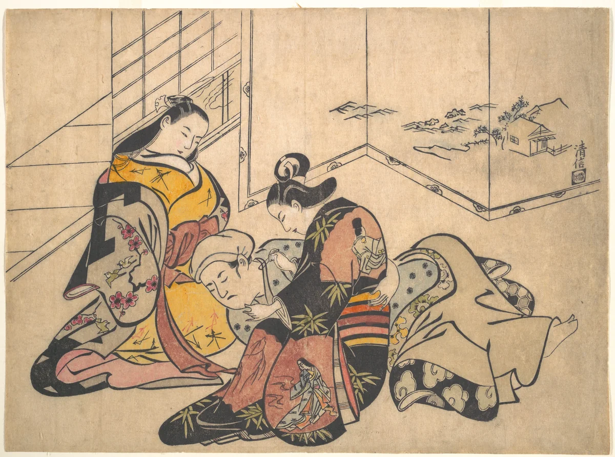Print by Torii Kiyonobu I (鳥居 清信), print, 1703