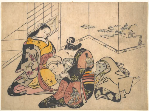 Print by Torii Kiyonobu I (鳥居 清信), print, 1703