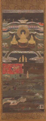 The White Path Between Two Rivers by Unknown, painting, 1200-1299
