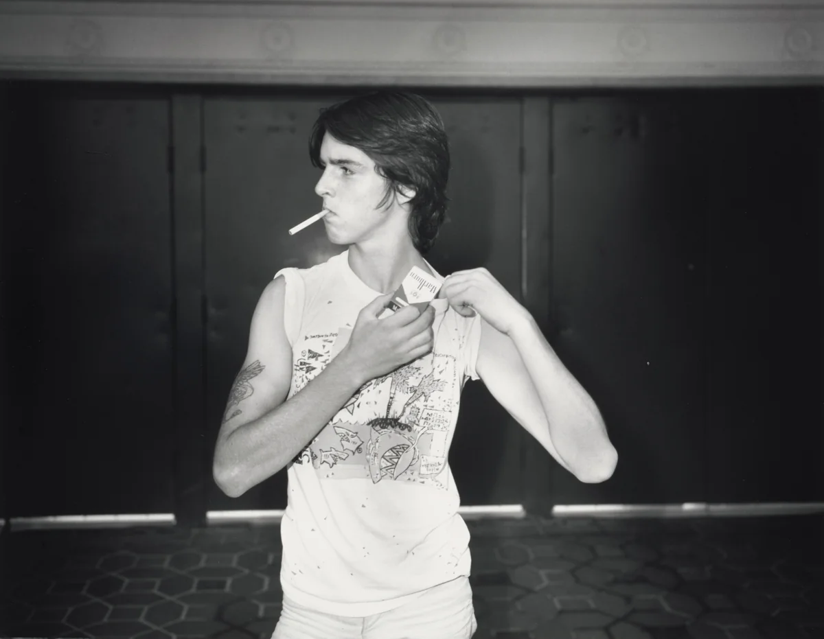 Street Map (#3) by Jim Goldberg, photograph, 1988