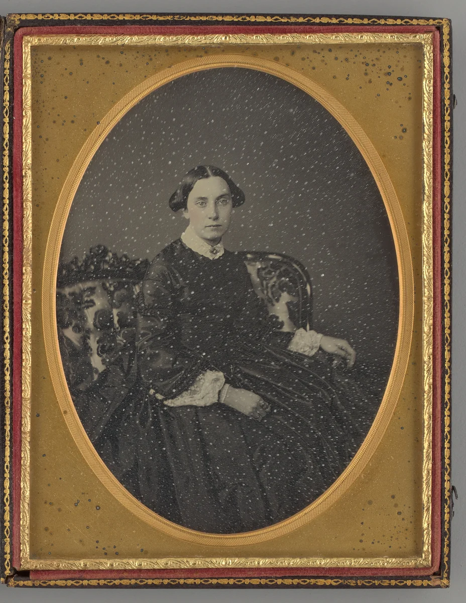 Untitled (Portrait of Sarah Preston) by L. H. Hale, other, 1850-1860