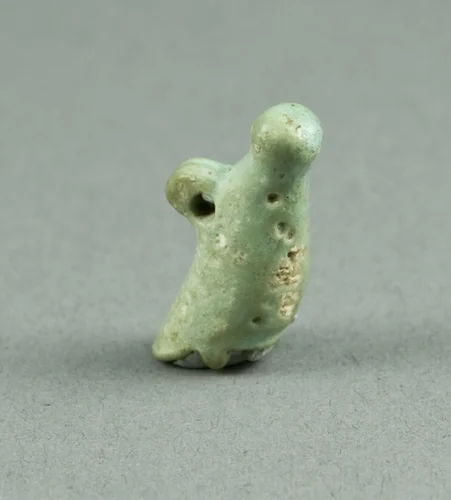 Amulet of the Crown of Upper Egypt by Egyptian, metalwork, -1070--656