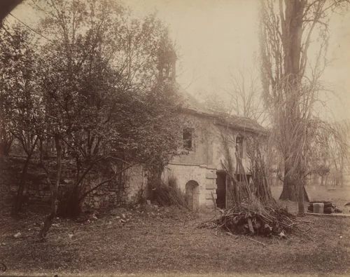 Arcueil-Cachan. Parc de Mme. de Provigny. Chapelle by Eugène Atget, photograph, 1901