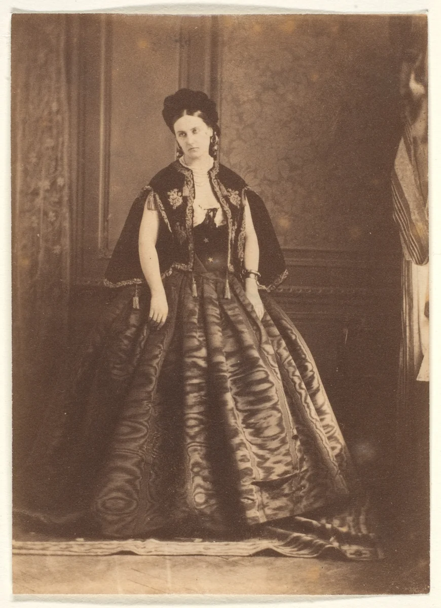 La robe de moiré by Pierre-Louis Pierson, photograph, 1860-1869