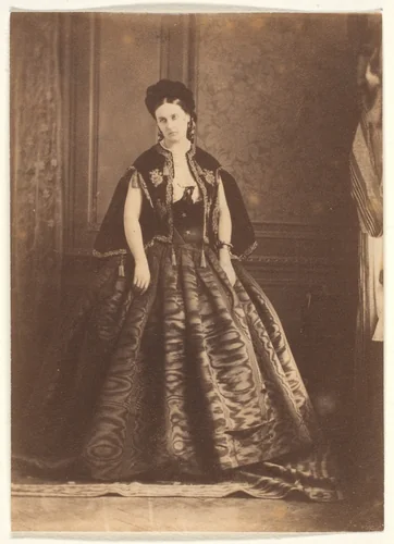 La robe de moiré by Pierre-Louis Pierson, photograph, 1860-1869