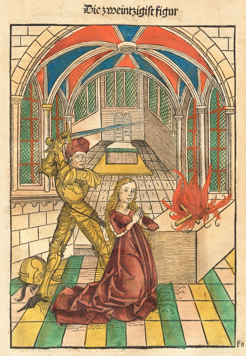 Der Schatzbehalter oder Schrein der waren Reichtümer des Heils und ewige Seligkeit by Michael Wolgemut
Wilhelm Pleydenwurff
Stephan Fridolin
Anton Koberger, volume, 1491