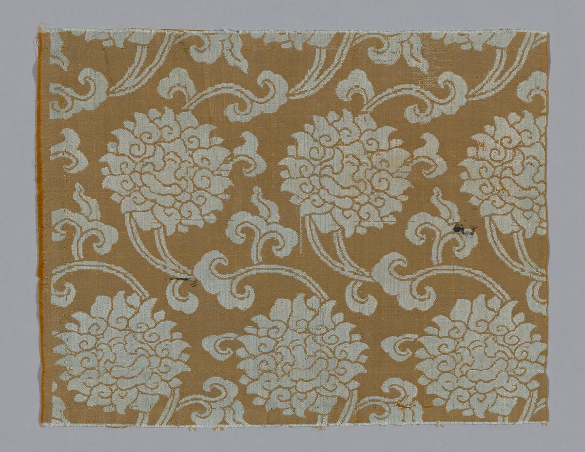 Fragment by China or Japan, textile, 1701-1800