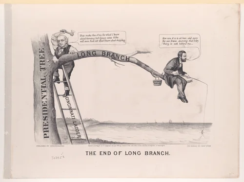 The End of Long Branch by John Cameron, print, 1872