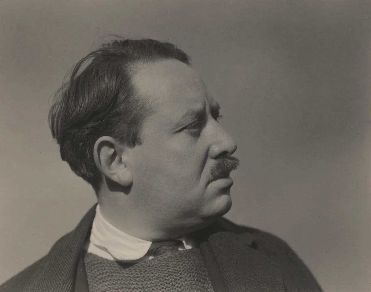 Paul Rosenfeld by Alfred Stieglitz, photograph, 1925